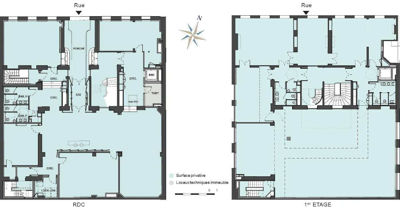 Bureau Paris 1713m² Location bureau Paris OLBUR2101107 3